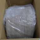 Vplus 150 Pack Paper Plates 9 inch 100% Compostable, Heavy-Duty Disposable Paper Plates Bagasse Natural Biodegradable Eco-Friendly Sugarcane
