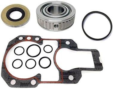 Replacement for Mercruiser Gimbal Bearing and Seal Kit for Mercruiser Alpha One and Alpha Gen 2 R/MR with Mercruiser Seal 26-88416 and Outdrive Gasket 27-94966Q2
