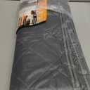 Magnetic Thermal Insulated Door Curtain (Fits Door Size 36" x 82") - Heavy Duty Oxford Soundproof Door Cover, Automatic Close Hands-Free Privacy Screen for Winter, Pet Friendly Draft Stopper (Gray)