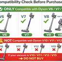 26.1V Replacement for Dyson Charger Compatible with Dyson V6 V7 V8 Car+Boat Cordless Vacuum (Not for V10/V11/V12 Models), 5.9FT Cord