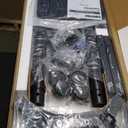 BONTEC Mobile TV Stand with Tilt Function, Rolling TV Cart for 3285 Inch LED LCD OLED Flat & Curved TVs, Portable Stand with Laptop Shelf, Locking Wheels, Max VESA 600x400mm, 132 lbs Capacity, Black (33.7x26.5x59.7 IN)