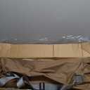 LOSTHORIZON Air & Foam Camping Mattress, Self-Inflating Sleeping Pad, 4.5" Thick, with Pump Sack, Single (Brown)