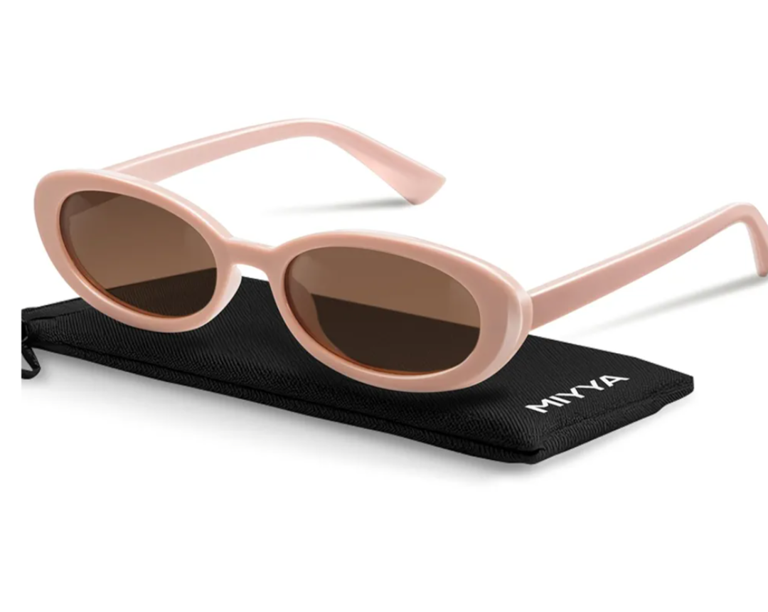 miyya Old Money Polarized Oval Sunglasses – 2025 Edition, UV400 Protection, Feather-Light Fit & Trendy Colors