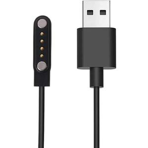 Smart Watch Universal Charger Magnetic,da fit Smartwatch Accessories 4 Pin 7.62mm Pin-Pitch Magnetic Replacement Charger Cable Compatible for All 4-Pin 7.5mm - 8mm-Pin-Pitch Smart Watch & Wearables