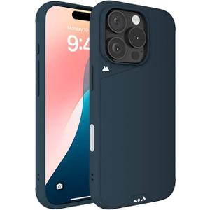 Mous for iPhone 16 Pro Max Case MagSafe Compatible with Camera Control, Limitless Navy Blue