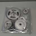 11PCS Gas Stove Burner Covers Cooker Hat Set, Comaptible for SA-BAF Gas Stoves, 1 Plus Large, 1 Large, 2 Middle, 1 Small, Lid Upgraded Gas Hob Burner Crown Flame Cap, Replacement Caps Stove Burner Hea