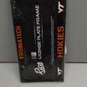 Virginia Tech Hokies License Plate Frame, Black