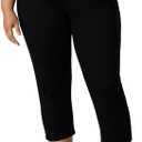 Levi Strauss Signature Gold Women's Totally Shaping Ultimate Pull-On Capri, (New) Noir, 16 Plus