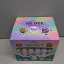 30 Colors Tie Dye Kit, Tie Dye Set for Kids, Pre-Filled Tye Dye Bottles, Non Toxic Permanent Fabric Dye Art Set, Easy DIY Fabric Art - Create Fun (30 Colors)