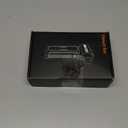 Compressed Air Duster, 130,000RPM Ultra-Powerful Cordless Electric Air Duster with 8000mAh Rechargeable Battery, 4-Gear Adjustable Air Blower for Keyboard, Computer, Car, Home Cleaning (Black)