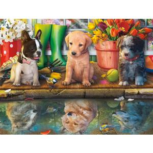 Puppy Dreams - Jigsaw Puzzle for Adults Challenging Puzzle Perfect for Game Nights 1000 Piece (A009)