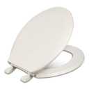 Centoco 1200-416 Round Plastic Toilet Seat, Standard Economy Model, Light Weight Residential, Biscuit