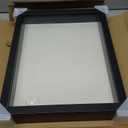 Americanflat 11x14 Shadow Box Frame with Shatter-Resistant Glass - Silhouette Collection - Large Shadow Box Display Case for Tabletop and Wall Display - Black with Soft Felt Back