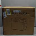 2LB Bread Maker Machine, OSIPOTO 17 in 1 Automatic Stainless Steel Bread Machine, Non-stick, Beginner-Friendly Controls, 15 Hour Timer, Easy to Clean Low Noise, High Success Rate for Homemade Bread (Silver)