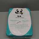 HIPHOP PANDA U-Shaped Pregnancy Pillow for Sleeping - Full Body Maternity Support Pillow with Removable Cover - Comfort for Back, Hips, Legs, Belly - 57 Inch for Pregnant Women, Black