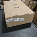 FRACORA Women's PU Leather Combat Boots Warm Fur Lined Black Ankle Booties Side Zipper White Boots Non-slip Winter Boots