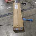 Queen Size Floating Bed Frame with USB Charging Station and LED Lights, Modern Metal Platform Bed Frame with Mattress Slide Stopper, Noise Free No Box Spring Needed and Easy Assembly