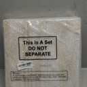 4 Pcs Washed Blank Wooden Signs, 12 x 12 x 0.6 Inch Blank Signs for Crafts, Rustic Wood Canvas, Wooden Plaque, Wood Planks for Crafting Wall DIY Projects Gift Making(White)