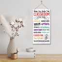 4 x Motivational Classroom Signs Decor, Hanging Wood Sign Classroom Dcor, Music Wood Wall Art, Music Education, Music Classroom Dcor Sign, Institution Welcome Dcor Sign, Gift For Music Teacher