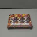 1000 Piece Puzzles for Adults Clearance, Artistic Skull Flower for Adults Puzzle, Mexican Day of The Dead (Dia de Los Muertos) for Gifts Birthday Party Games Family, 27.5" X 19.7" Dust Free