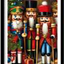 YIMORE Christmas Nutcrackers 14x20 inches 5D DIY Diamond Art Painting Kits Full Round Drill for Home Wall Decor