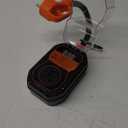 15,000J RV Surge Protector 30 Amp with LED Display, 30 Amp RV Surge Protector with Voltage Monitoring, Clear Error Codes, Comprehensive Detection, IP68 Waterproof Cover (Orange)