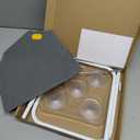 Cat Window Perch with 360 Sunbath, Hammock Bed for Indoor Cats, Grey Comfortable Seat for Sunbathing, Easy to Install on Any Window (Large)