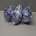 33FT Christmas Garland, Blue and Silver Tinsel Garland Shiny Hanging Garland for Home Tree Door Mantle Indoor Outdoor Holiday Xmas Party Decor