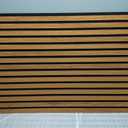 Art3d 4-Pack 47x23.6 Inch Acoustic Panels with Wood Slat Design - Soundproof Wall Panel for Office, Gaming Room & Studio, Ideal for Streamers, Home Workers & Recent Movers, Walnut
