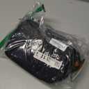 Mancro Breastmilk Cooler Bag with Ice Pack, Fits 6 Baby Bottles Up to 9 Ounce Insulated Baby Bottle Bag, Breast Milk Cooler on The go with Strap, Bottle Storage Bag for Nursing Mom Daycare, Black