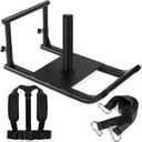GADFISH Medium-Sized Weight Sled, Adjustable Height Workout Fitness Sled for Speed Training, Push and Pull Sleds for Exercise, Suitable for 1" & 2" Weight Plate, Applicable to Multiple Scenarios
