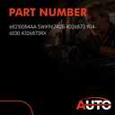 NOx Sensor Intlet Upstream Nitrogen Oxide Sensor Intlet Upstream Compatible with Dodge Ram 2500 3500 4500 5500 Cummins ISB 6.7L 2013-2018 Replace 68210084AA 5WK96742B 4326873