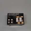 4 Pack Mini LED Night Light, Dimmable Plug-in Wall Light with Dusk to Dawn Auto On/ Off, 180° Rotating Head, 3000K Soft White, 0-200 LM for Nursery, Hallway, Bathroom