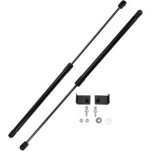 Lift Supports Struts for Subaru Forester SK 2019-2021 Front Hood Gas Spring Black with Mounting Bracket,Gasket 2Set