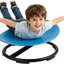 Spinning Chair for Autistic Kids,Swivel Chair for Kids, 220 lbs Weight Capacity, Autism Chair for Developing Physical Coordination, Sensory Toy Gift for Children with Autism and ADHD, 3+ Years (Blue)