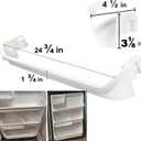 240534901 Refrigerator Door Shelf Rack Bar
for frigidaire kenmore Replace 948954 AP3214630 PS734935 EAP734935 Frigidaire Door Shelf Retainer Bar