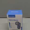 BEAUTURAL Fabric Shaver and Lint Remover, Sweater Defuzzer with 2-Speeds, 2 Replaceable Stainless Steel Blades, Battery Operated, Remove Clothes Fuzz, Lint Balls, Pills, Bobbles Gray