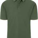 Polo Shirts for Men, Summer Sports Short Sleeve Moisture Wicking Dry Fit Activewear Golf Shirts for Men, Sizes S-3XL (Green, S)