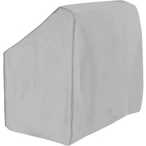 Boat Center Console Cover, 600D Marine Grade Polyester Canvas, Waterproof, Grey (Small Size up to 36" W 24" L 42" H)