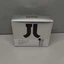 JISULIFE Portable Handheld Turbo Fan, 100 Speeds Adjustable Mini Personal Fan, 9000mAh USB Rechargeable Battery Operated, LED Display, Metal Shell with Accessories Gifts for Men Women Travel- Grey