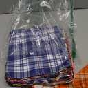 72 Packs Dog Bandanas Bulk Buffalo Plaid Cat Bandana Summer Scarf Triangle Fruit Drool Bibs Washable Adjustable Kerchief Dog Cat Bandana for Beach Small Medium Pet Supplies(Flower)