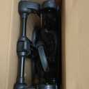 Beberoad Love R2 Small Travel Stroller Compact Strollers Foldable Lightweight Baby Stroller for Airplane, Infant Toddler Stroller with Adjustable Backrest, Cup Holder and Waterproof Canopy, Black