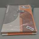 3Pcs Minimalist Boho Canvas Wall Art Beige Orange Bohemian Line Wall Decor Pictures Modern Mid Century Posters Prints Abstract Neutral Geometric Paintings for Living Room Bedroom Home Decoration (16x24in)