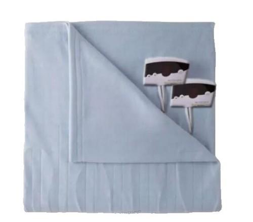 Waterproof Blanket King Size (Indigo, 82x82") Absorbent, Leakproof Fleece Protector for Bed, Couch - Water Proof and Stain Resistant, Plush Throw Blankets, Moisture Repellant Top Cover, Sherpa Throws