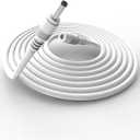 Tonton 21W 10Ft Extension Cable 15V for Ring Solar Panel and Super Solar Panel, Google Nest WiFi AC2200 Router 2nd Gen, Google Nest Home Hub, Echo 1st 2nd Gen, Echo Show Plus, Look, Link, Fire TV 2nd