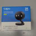 Tapo 2K+ Indoor/Outdoor Wired Security Camera - Person/Pet/Vehicle Detection, Baby Monitoring, Color Night Vision, IP66 Weather Resistant, Subscription-Free Local Storage or Optional Cloud, C121 (Black)