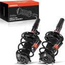 A-Premium Front Struts Compatible with Honda Accord [1.5L] 2018-2022 - 2x Replacement Suspension Complete Strut Assembly Shock with Coil Spring