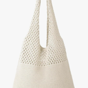 Prite Corduroy Tote Bag for Women Large Shoulder Bag with Zipper and Pockets for College Work Travel Shopping