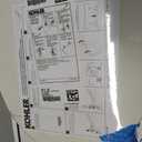 KOHLER 20111-96 Brevia, Slow Close Toilet Seat, Round Toilet Seat, Grip-Tight Bumpers Quick-Attach Hardware, Biscuit