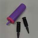 Balloon Pump Hand Held, Inflator Air Pump for Balloons - 2Way Dual Action, 1Pack: Friends can Help - Easy to Use - Sturdy Ballon Inflator Pump